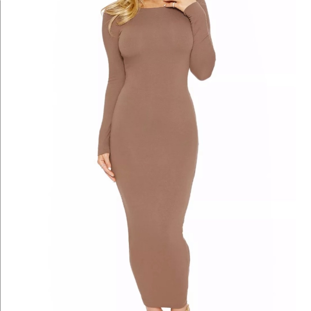 Mocha NW Timeless Dress